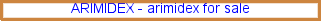 Arimidex weight gain